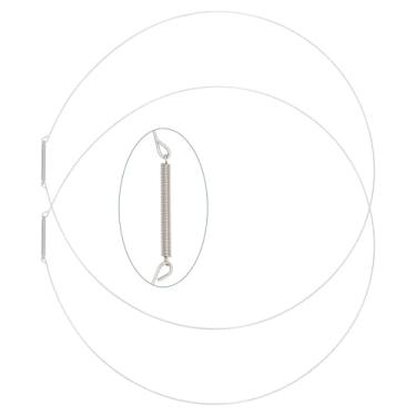 Imagem de HAKATOP Pacote com 2 DC97-04973B Braçadeira de mola de porta de arruela serve para máquina de lavar roupa Samsung, compatível com a peça 2025747, evita vazamentos de água