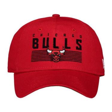 Imagem de BONÉ NEW ERA 920 CHICAGO BULLS ABA CURVA VERMELHO-Masculino