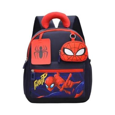 Imagem de Mochila Infantil Do Homem-Aranha Para Meninos E Meninas, Mochila Escol