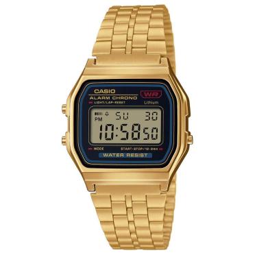 Imagem de Relógio Unissex Casio Vintage Original A159WGEA1DFSC Pulseira Metal Dourada-Unissex