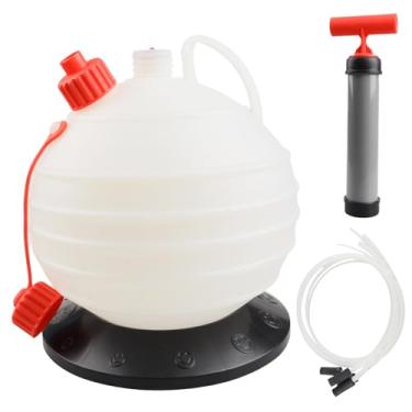 Imagem de TPCABPART Bomba extratora de óleo a vácuo 6L, extrator de fluido portátil, bomba de troca de óleo para automotivo, barco marítimo, jet ski, cortador de grama, barco, troca rápida de óleo e evacuador