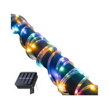 Imagem de Luzes De Cordão LED Solares Para Decoração De Jardim, Cerca, Casamento