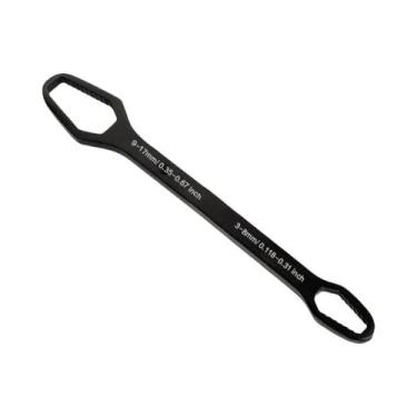 Imagem de Chave De Boca Universal Dupla 3-17mm, Chave Preguiçosa Autoajustável, 