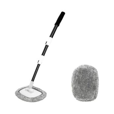 Imagem de Escova De Lavagem De Carro Com Cabo Longo, Mop Telescópico De Chenille