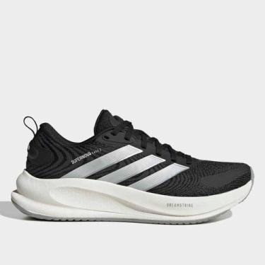 Imagem de Tênis Adidas Supernova Ease Feminino, Preto, Branco, 36