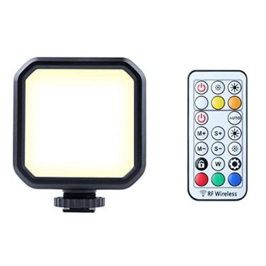 Imagem de Luz LED de Transmissão Fotos RGB Portátil Bolso com Controle Remoto