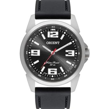 Imagem de Orient Relógio Masculino Pulseira Silicone Preto MBSP0002 P2PX, Resistente à Água 50m