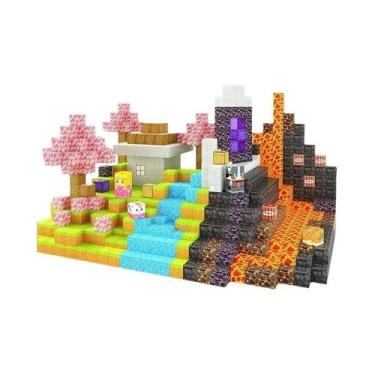 Imagem de Conjunto De Blocos Magnéticos DIY Para Crianças, Brinquedo Criativo De