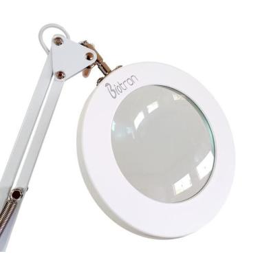 Imagem de Lupa luminária biotron para fixar na maca para clinicas, estéticas, es