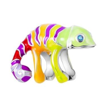 Imagem de Pingentes De Dragão De Fogo Em Prata Esterlina 925 Para Mulheres, Char