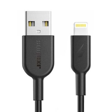 Imagem de Cabo USB A Lightning Preto Econômico Seguro com Envio Imediato Garantido
