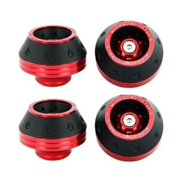 Imagem de Protetores De Roda Para Motocicleta 4PCS, Protetores Universais De Rod