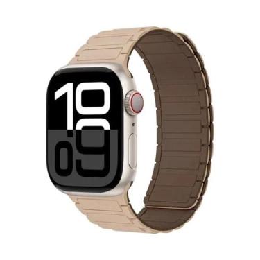 Imagem de Pulseira Magnética De Silicone 45mm 44mm 40mm 46mm 41mm 42mm 38mm Para