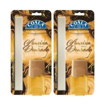 Imagem de Kit 02 Difusor de Aromas Ameixa Dourada Coala 100ml