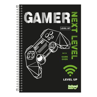 Imagem de Caderno Universitário Estampado 15 Matérias School Basics