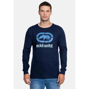 Imagem de Camiseta Ecko Manga Longa Masculino-Masculino