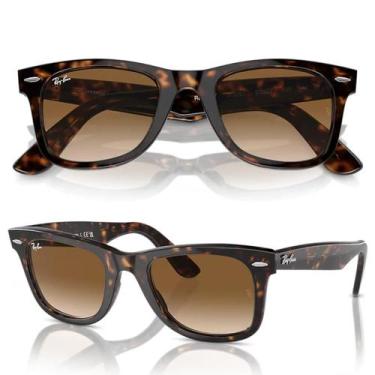 Imagem de Óculos de Sol Ray Ban Wayfarer Classic Tartaruga Tamanho 50 - Ray-Ban