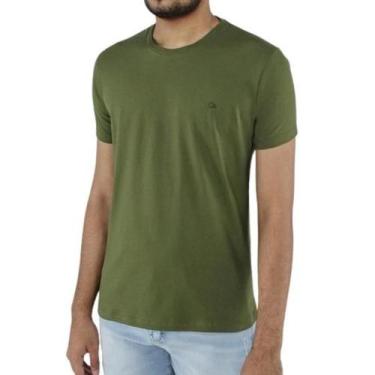 Imagem de Camiseta Ogochi Básica Masculina Lisa Original Slim Cores 100 Algodao 