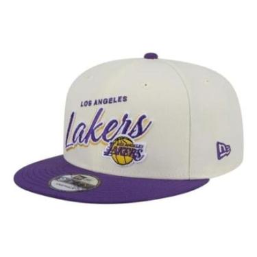 Imagem de Boné New Era Aba Reta 950 NBA Lakers 2Tone Script-Masculino