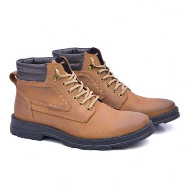 Imagem de Coturno Adventure Ferrara Santiago 100% Couro Legítimo-Masculino