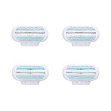 Imagem de Lâminas De Barbear Femininas Para Rosto, Pernas, Axilas E Área Do Biqu