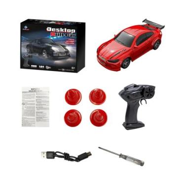 Imagem de Carro De Drift RC Em Escala 1/64 De Alta Velocidade, Controle Remoto 2