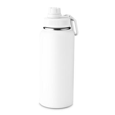 Imagem de Garrafa Térmica com Alça e Bico 960ML para Bebidas em Aço Inox Parede Dupla Isolada a V...
