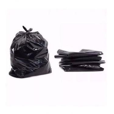 Imagem de Saco de Lixo 100 Litros Reforçado 0,05 para Uso Doméstico e Escritórios Preto com 100 U...