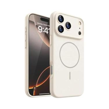 Imagem de Capa Magnética De Silicone Macia Para iPhone 17 pro Max 16 15 14 13 12