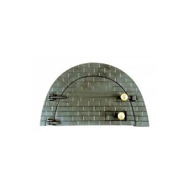 Imagem de Porta Forno Ferro Fundido P/ Pizza Boquinho 53x32cm - Rig Fundidos