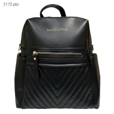 Imagem de Mochila Bolsa Feminina Casual Dia a Dia e Passeio com Divisões e Bolso