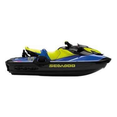 Imagem de Capa de Banco Compatível Sea-Doo Wake 170 2020 Verde Limão - SPTS