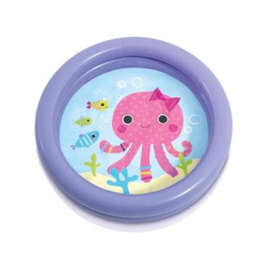Imagem de Piscina Infantil Inflável Baby 17L Roxo - Intex 59409