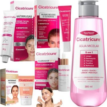 Imagem de Kit Cicatricure Protetor Solar Porcelana Sérum Facial Água