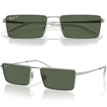 Imagem de Óculos de Sol Ray-Ban Emy Bio-Based Polarizado Tamanho 59 - Ray Ban