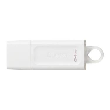 Imagem de Pen Drive 64GB Kingston DataTraveler Exodia, USB 3.2, Branco - KC-U2G6