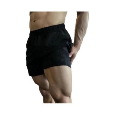 Imagem de Shorts Masculinos De Verão Em Seda Gelada Respirável Para Esportes, Ba