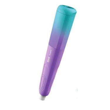 Imagem de Caneta Borracha + Apontador com Depósito Trendz - Cores Sortidas - TRI
