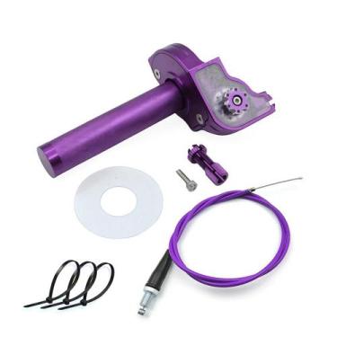 Imagem de Manopla De Acelerador Universal CNC De Alumínio 7/8'' 22mm Para Motoci