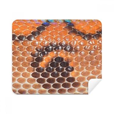 Imagem de Limpador de tela com design de couro para lanche e limpeza, 2 peças, tecido de camurça