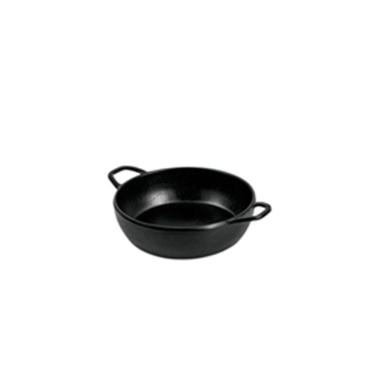 Imagem de Mini Travessa Redonda C/Alça Melamina Black - Gourmet Mix