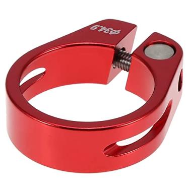 Imagem de Bra?adeira de espig?o de bicicleta de 34,9 mm, bra?adeira de espig?o de bicicleta de liga de alum¨ªnio Acess¨®rio de espig?o de bicicleta de montanha para espig?o de selim (34.9mmRed), Bra?adeira d