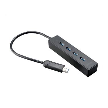 Imagem de HUB USB 3.0 - 4 Portas - Super Speed - Akasa AK-HB-08BK