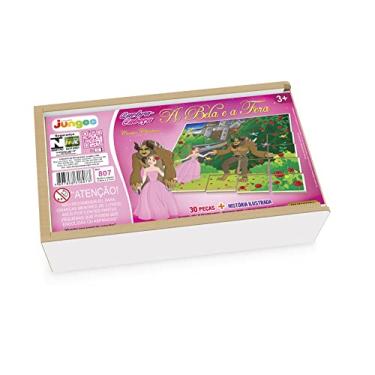 Imagem de Quebra-cabeça A Bela e A Fera (Estojo) Junges