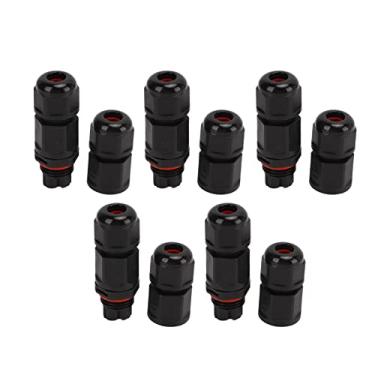 Imagem de Conector elétrico à prova d'água, conector à prova d'água de aviação 380V IP68; L16-2