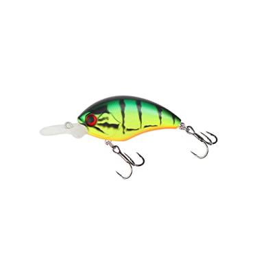Imagem de Iscas de truta de água rasa de pesca Square Bill Crankisits Mergulho Corrida Crankbait Wobbler Baixo Preto 45F (03)