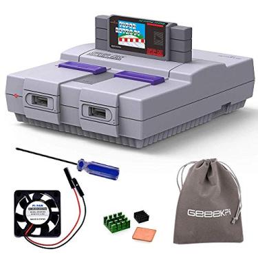 Imagem de Capa Superpi de Raspberry Pi GeeekPi com desligamento seguro, ventilador e dissipadores de calor, roxa