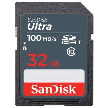 Imagem de Cartão De Memória Sandisk 32gb 100mb/s Ultra Sdhc Uhs-i