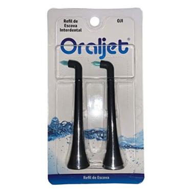 Imagem de Oraljet Refil Sonic Jet Cabeça de Escova Modelo OJI Interdental