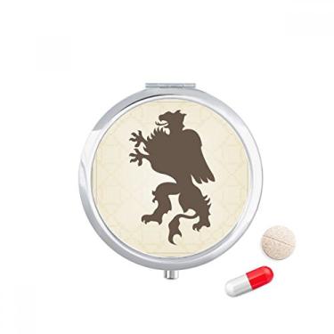 Imagem de Porta-comprimidos de chita com emblema nacional da Europ Animals